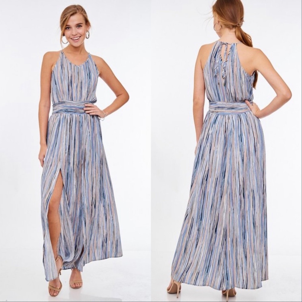 Halter Maxi Dress - Picture 2 of 4